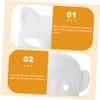 Abaodam Party Mask 6 Pcs Plain Mask for Women Men Boys and Girls Halloween Mask Masquerade Accessories view 2