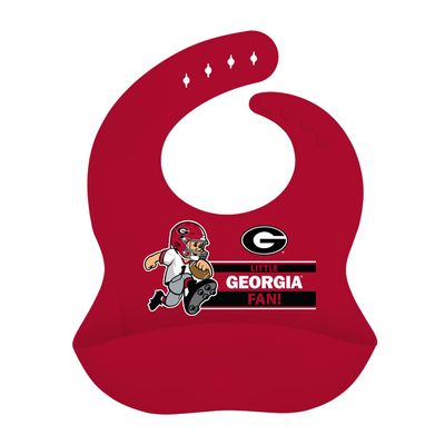 Baby Fanatic Georgia Silicone Bib - Premium Quality, Educational, and Fun Activity for Kids and Families - Great Gift Idea for Holidays, Birthdays, and Everyday Playtime Soft Silicone Baby Bib