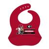 Baby Fanatic Georgia Silicone Bib - Premium Quality, Educational, and Fun Activity for Kids and Families - Great Gift Idea for Holidays, Birthdays, and Everyday Playtime  Soft Silicone Baby Bib view 1
