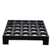 Pack of 2 storage display trays for marbles (Black) (Gray) view 1