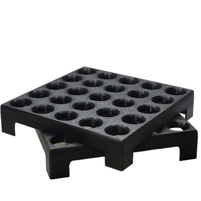 Pack of 2 Storage Display Trays for Marbles (Black)