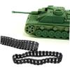 CIYODO 2pcs Tank Track Replacement for Robot Models and Smooth for Easy Assembly for Hands Learning and Problem-Solving Activities view 4
