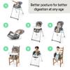 Ingenuity Proper Positioner Deluxe High Chair - 7-in-1 Convertible Baby Seat, Removable Rocking Infant Seat, Unisex, for Ages 0-36 Months view 2
