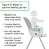 Ingenuity Proper Positioner Deluxe High Chair - 7-in-1 Convertible Baby Seat, Removable Rocking Infant Seat, Unisex, for Ages 0-36 Months view 3