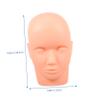 Silicone Eyelash Extension Mannequin Head Practice Training for Beginners view 2