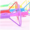 LABRIMP 40cm Aluminum Foil Balloon Sticks Holders with Cups Set of 10 for Event Decorations Birthday Wedding Random Color view 2