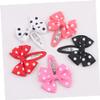 Angoily 17pcs Hair Clips for Girls Cute Bowknot Design Hair Accessories for Toddlers and Teens for Hairstyles No Metal Barrettes view 3