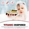 Titanic Toy Gift Set  6 Floating RMS Titanic with Iceberg | Bath & Pool Toy | Original Tubtastic Design view 3