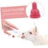 NOLITOY Animal Feeding Nipples for and Goats Feeding Nipples for Young Livestock Convenient Nursing Bottle Accessories for Farm Use view 4