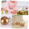 LIOOBO Balls for Party Games 2pcs Openable Balls Sphere Plastic Smooth Surface for Safe Use view 3