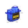 CRUMPS 5pcs/lot SG-90 9G Micro Servo Motor for Robot 6CH RC 250 450 Helicopter Airplane Glider Mini Car (Color : 5PCS) view 2