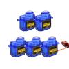 CRUMPS 5pcs/lot SG-90 9G Micro Servo Motor for Robot 6CH RC 250 450 Helicopter Airplane Glider Mini Car (Color : 5PCS) view 3