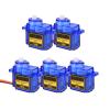 CRUMPS 5pcs/lot SG-90 9G Micro Servo Motor for Robot 6CH RC 250 450 Helicopter Airplane Glider Mini Car (Color : 5PCS) view 4