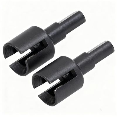 SPYMINNPOO 2Pcs Differential Output Cup, Differential Joint Cup Metal Diff Outdrive Cup Reduce Friction for TT02 1/10 RC Car