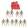 BCOATH Flying Soldiers Toys Boys and Girls Parachute Toys Small Parachute Promote Creativity No Batteries Random Color view 1