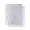 BCOATH Coin Collecting Holder Album 3 Hole Coin Booklet Pages 10pcs Coin Storage Bag for Quarters