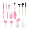 BUTIFULSIC 16pcs One Gardening Tool Set Succulent Planting Tools Set Watering Can Trowel Pruner for Home Professional Use view 1