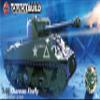 Airfix J6042 Quickbuild Plastic Model Tank Kits - Sherman Firefly - Easy Assembly Snap Together Model Kit, Classic Tanks for Adults & Kids to Build, Model Military Vehicle, Building Toys Set view 1
