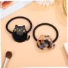 Angoily Funny Hair Ring Set of 2 Cat Design Hair Ring for Girls Cat Cat Products for Boys and Girls view 4