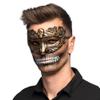 Boland 72327 - Eye Mask Skull Master, Skull Mask for Costumes, Carnival, Theme Party and Halloween view 3