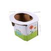 Beatifufu 10bags Portable Potty Compact Folding Toilet for for Travel Car and Camping Includes Replacement Trash Bags Safe and Durable Design view 2
