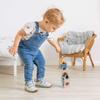 Bigjigs Toys Arctic Tower Puzzle - 9 Piece Wooden Stacking Toy & Shape Sorter, Animal Building Blocks Activity, Made from Sustainable Wood & Silicone, Baby Toddler Montessori Toys, for 1 Year Old + view 3