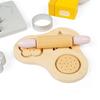 Bigjigs Toys Baking Cookies Set - 15 Piece Wooden Food Playset, Toy Kitchen Accessories, Role Play for Children, Sustainable Gifts & Playsets, Age 18 Months Old + view 2
