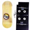 P-REP V2 Pro Performance Complete Wooden Fingerboard kit with Urethane Wheels and Bushings 34mm - Bamboo view 2