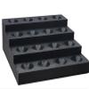 4 Tier Display for Marbles 1" Spheres or Orbs (Black) view 1