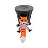 Articulating Fox Fidget Animal with Trash Can - 3D Printed Articulated Joints ADHD, Autism, Relief Anxiety (Fox) view 4