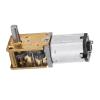 1218GEN20 Mini Gear Motor with Stable Gear, Copper Brass Zinc Alloy Material, for Electronic Locks, Smart Cars, Robots, Cameras (DC6V 35RPM) view 3