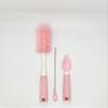 Atavral Silicone Bottle Cleaning Brush Nipple Cleaning Brush Straw Cleaning Brush Vase Cleaning Brush (Pink) view 1