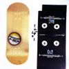 P-REP V2 Pro Performance Complete Wooden Fingerboard kit with Urethane Wheels and Bushings 34mm - Maple view 2