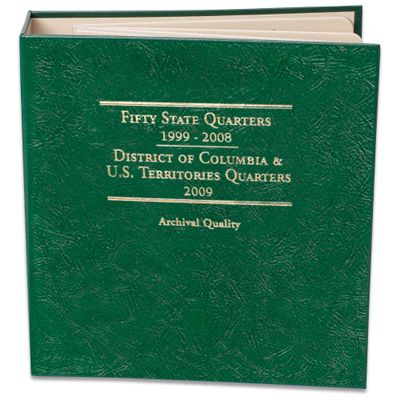 Littleton Coin Company 2004-2009 PDS 50 State and D.C. & U.S. Territories Quarter Album, Volume 2