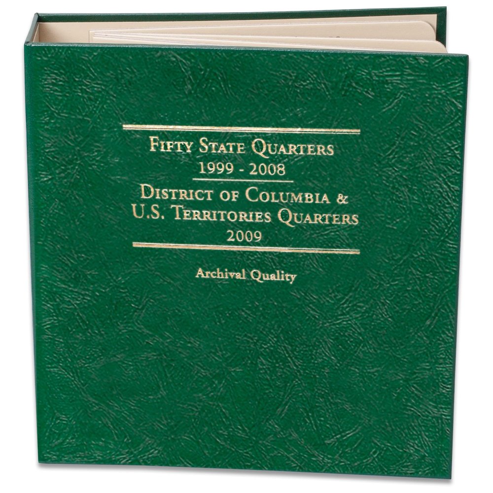 Littleton Coin Company 2004-2009 PDS 50 State and D.C. & U.S. Territories Quarter Album, Volume 2