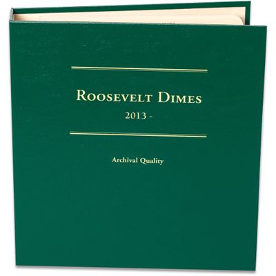 Littleton Coin Company 2013-Date Roosevelt Dime Album Coin Storage