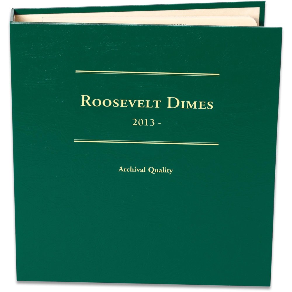 Littleton Coin Company 2013-Date Roosevelt Dime Album Coin Storage