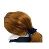 18 inch Doll Outfit-School Plaid Jumper include Blouse and Hair Accessory/Add on Option: Sock and Shoe (Doll is not included) (Dropped Waist Jumper,White Sock,Shiny Black Shoe, Solid Navy) view 3