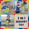 MEAVIA Roll & Drop 3 in 1 Sensory Toy; Rolling Ball Ramp Deluxe Playset, Medium, SH_2596 view 3