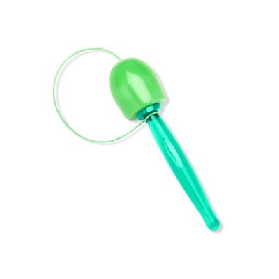 Perinola/Balero (Green) Also Known as: Balero, Bolero, Boliche, Capirucho, Coca, y Emboque. Similar to Kendama and Cup-and-Ball.
