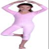 Girls Velvet Unitard Pink - Extra Large 12-14 view 1