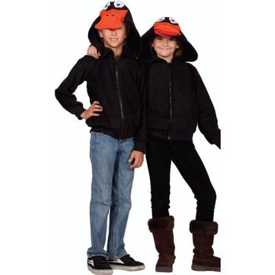 212 Main Laffy Duck Hoodie Costume - Black Large