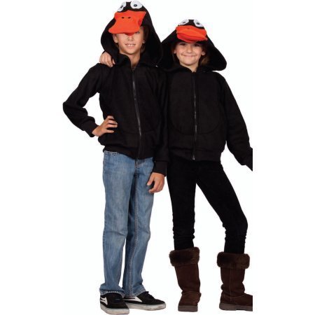 212 Main Laffy Duck Hoodie Costume - Black Large