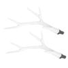 Angoily 1pair Simulated Deer Horn Hair Antler Decor for Festivals Costume Parties Celebrations Craft Accessory for Creative Headdresses Eye-catching Outfits view 1