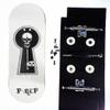 P-REP V2 Pro Performance Complete Wooden Fingerboard kit with Urethane Wheels and Bushings 34mm - Skeleton Key view 2