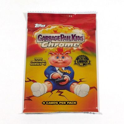 2021 Topps Chrome Garbage Pail Kids GPK 1986 Original Series 4 Trading Card Pack Sealed (4 Cards)