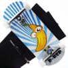 P-REP V2 Pro Performance Complete Wooden Fingerboard kit with Urethane Wheels and Bushings 34mm - Banana view 1