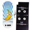 P-REP V2 Pro Performance Complete Wooden Fingerboard kit with Urethane Wheels and Bushings 34mm - Banana view 2