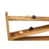 AmishToyBox.com Wooden Ball Roller Racetrack Toy, with 8 Wooden Balls, Harvest Stained Finish view 3