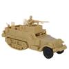 BMC CTS WW2 US M3 Halftrack - 4pc Tan Plastic Army Men Armored Vehicle view 1